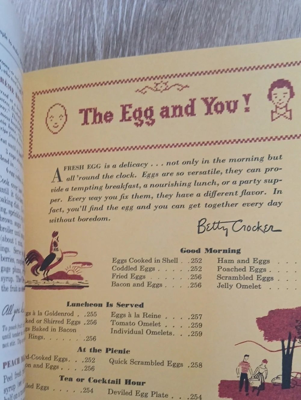 Betty Crocker's Cookbook Vintage Recipes Hardcover Colorful Photos Gifts Retro